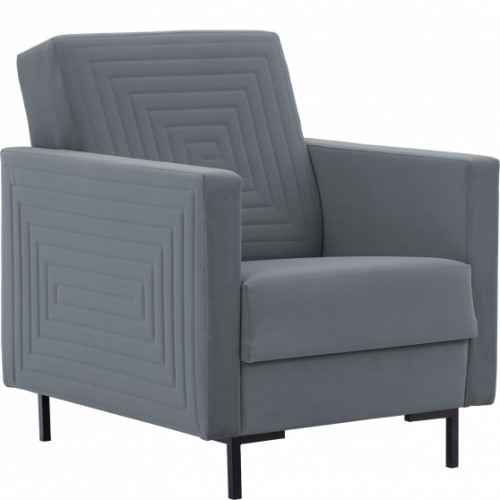 Atpūtas krēsls SOLVO, Melns/Fabric 17046